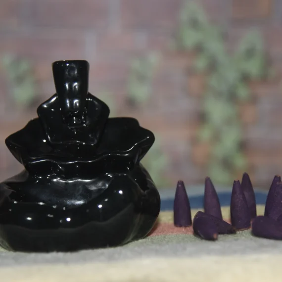 imperium backflow incense cone holder - waterfall