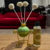 Imperium Rose Reed Diffuser Set (Ceramic with Golden Brass Neck)