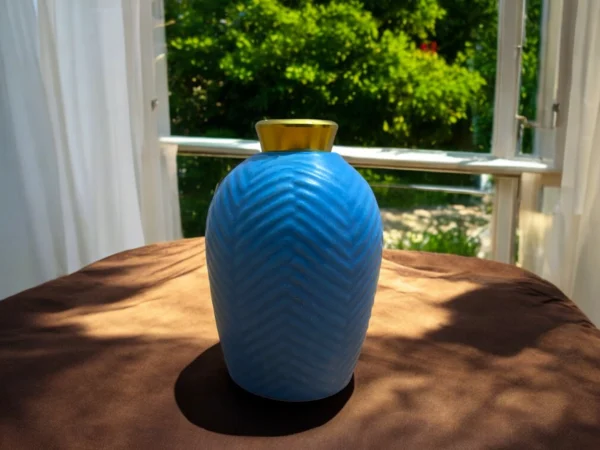 Imperium Lemongrass Reed Diffuser Set (Ceramic with Golden Brass Neck) - Image 2