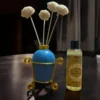 Imperium Lemongrass Reed Diffuser Set (Ceramic with Golden Brass Neck)