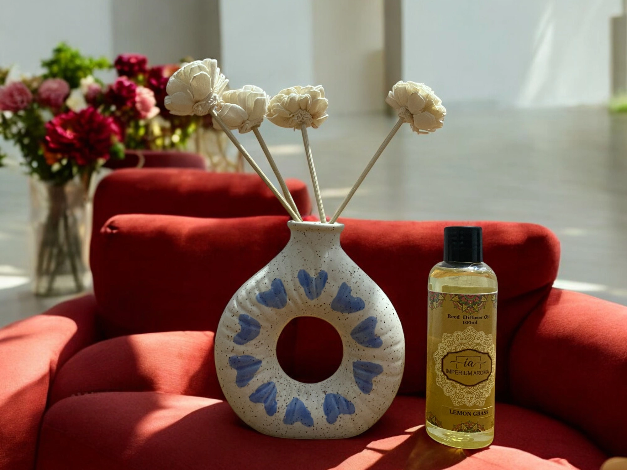 Imperium Lemongrass Reed Diffuser Set