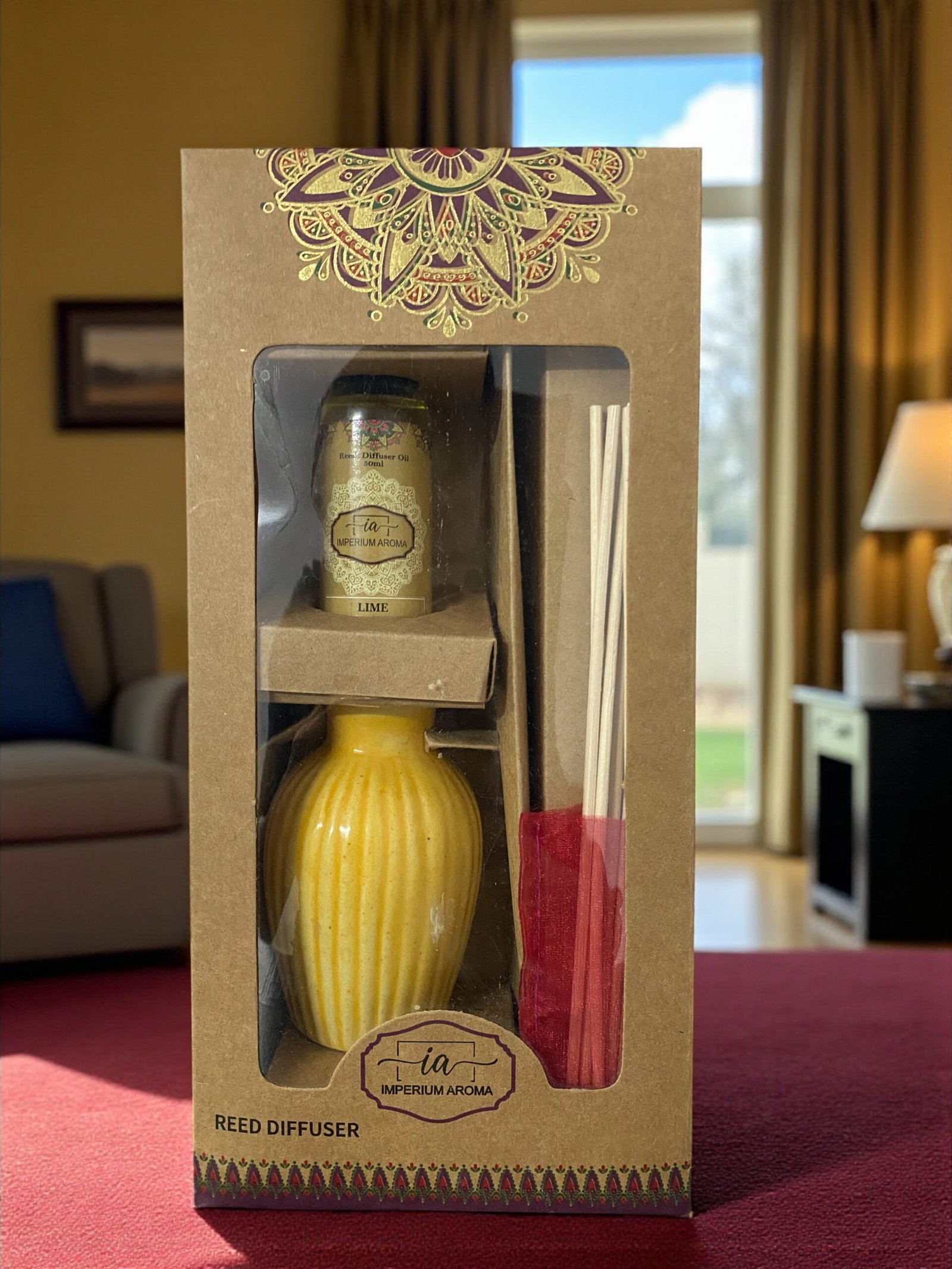Imperium Aroma Lime Reed Diffuser Set - Image 2