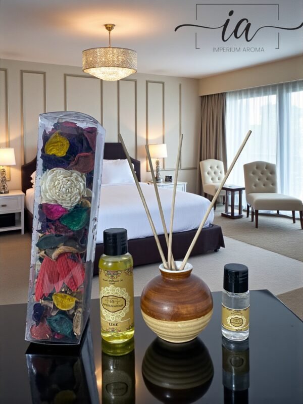 Imperium Aroma Lime Reed Diffuser Gift Set - Image 2