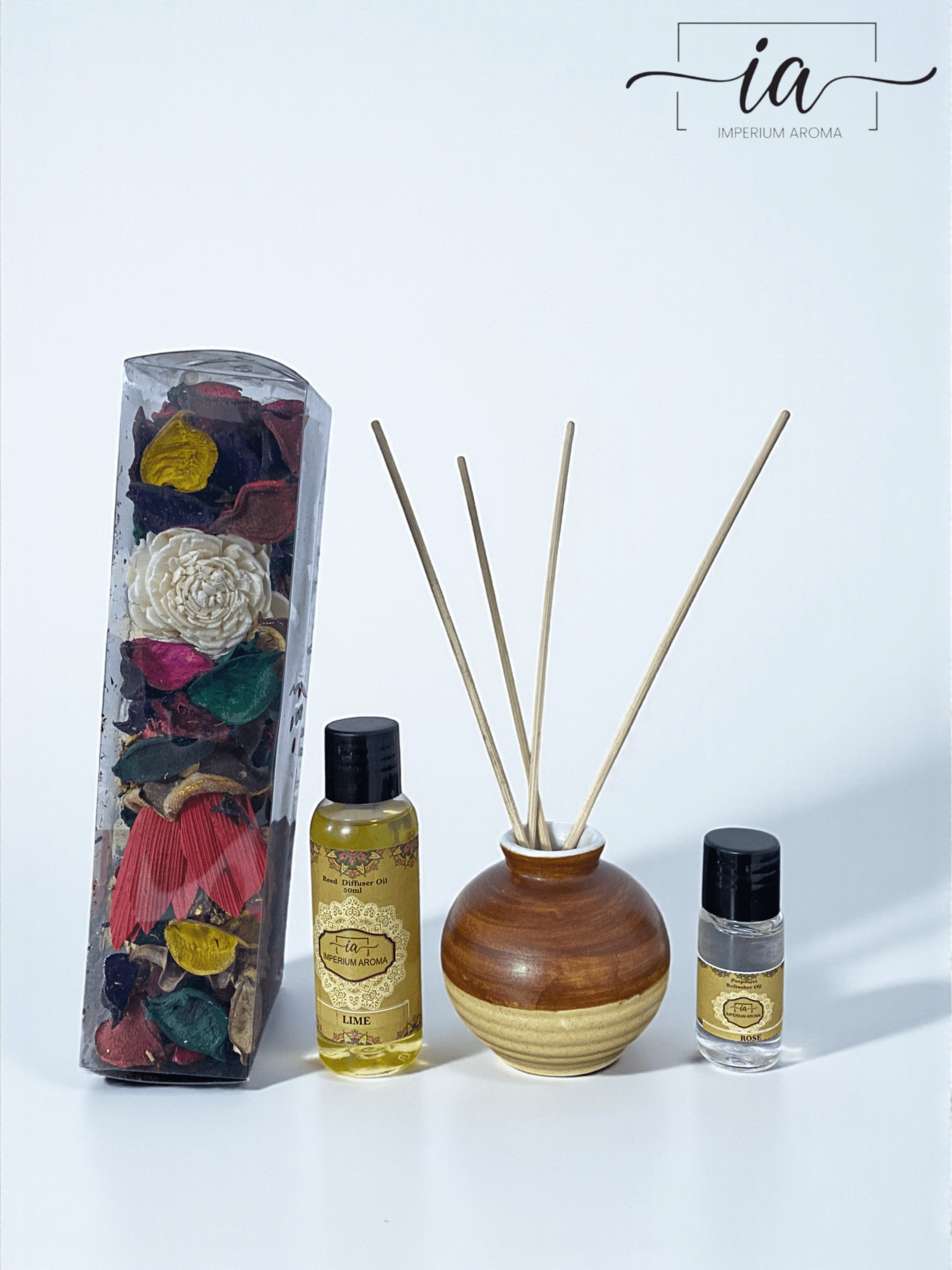 Imperium Aroma Lime Reed Diffuser Gift Set
