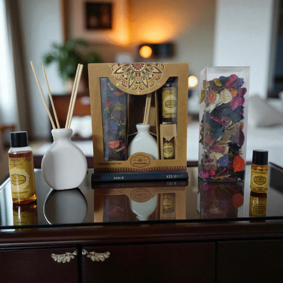 Imperium Aroma Sandalwood Reed Diffuser Gift Set