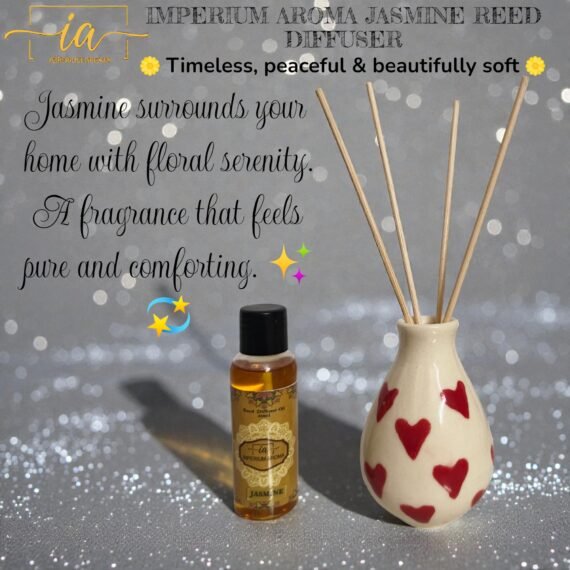 Imperium Aroma Jasmine Reed Diffuser Set