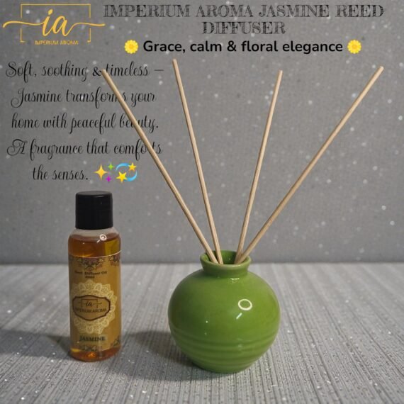Imperium Aroma Jasmine Reed Diffuser Set