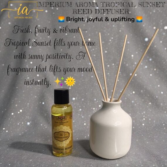 Imperium Aroma Tropical Sunset Reed Diffuser Set