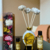 Imperium Aroma Rose Reed Diffuser Gift Set (Ceramic Pot with Golden Brass Neck) (Copy) (Copy)