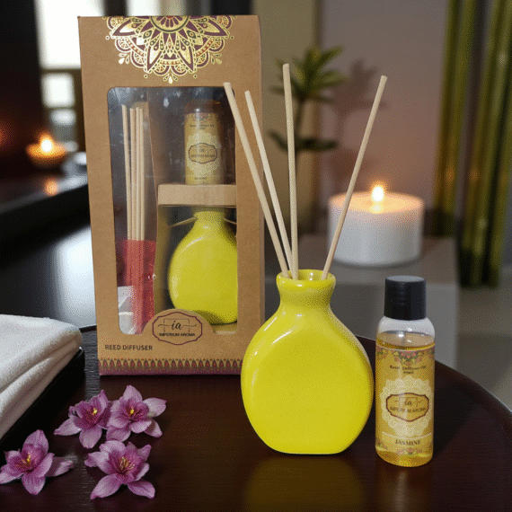 Imperium Aroma Jasmine Reed Diffuser Set