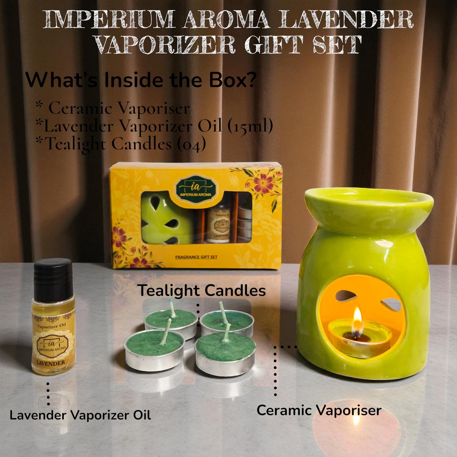 Imperium Aroma Lavender Tealight Diffuser
