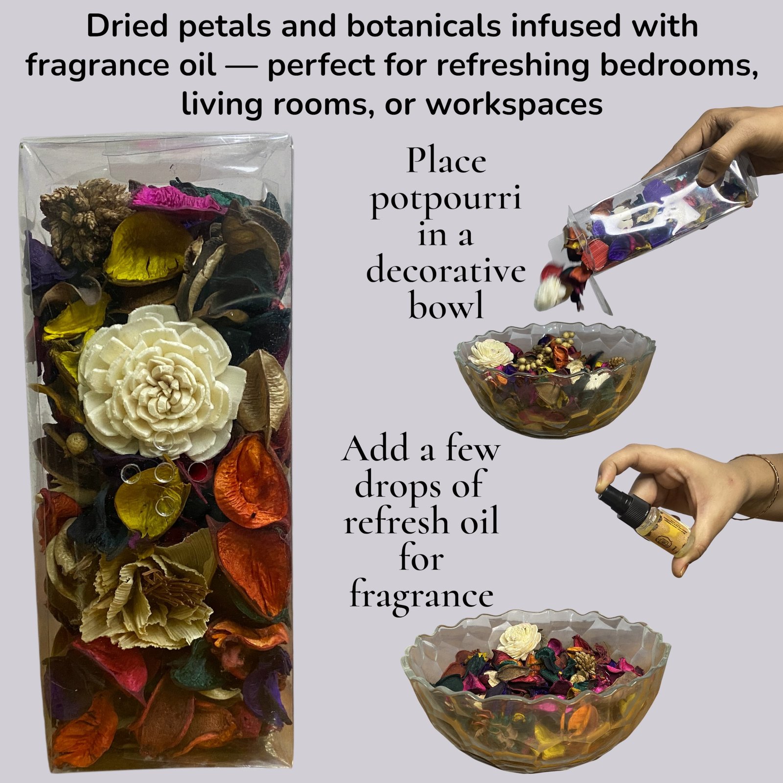 Imperium Aroma Rose Tealight Diffuser Set - Image 4