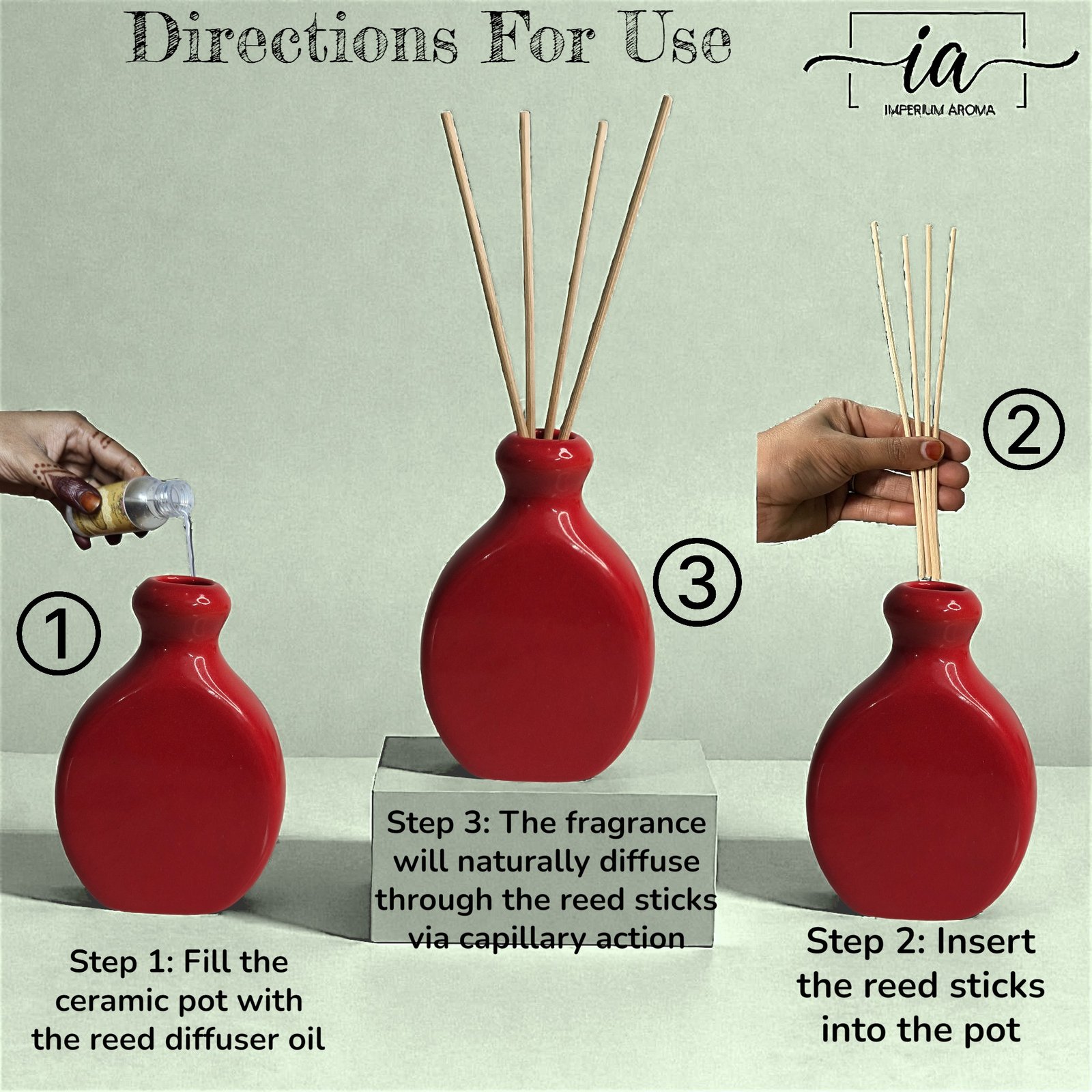 Imperium Aroma Lavender Reed Diffuser Set - Image 3