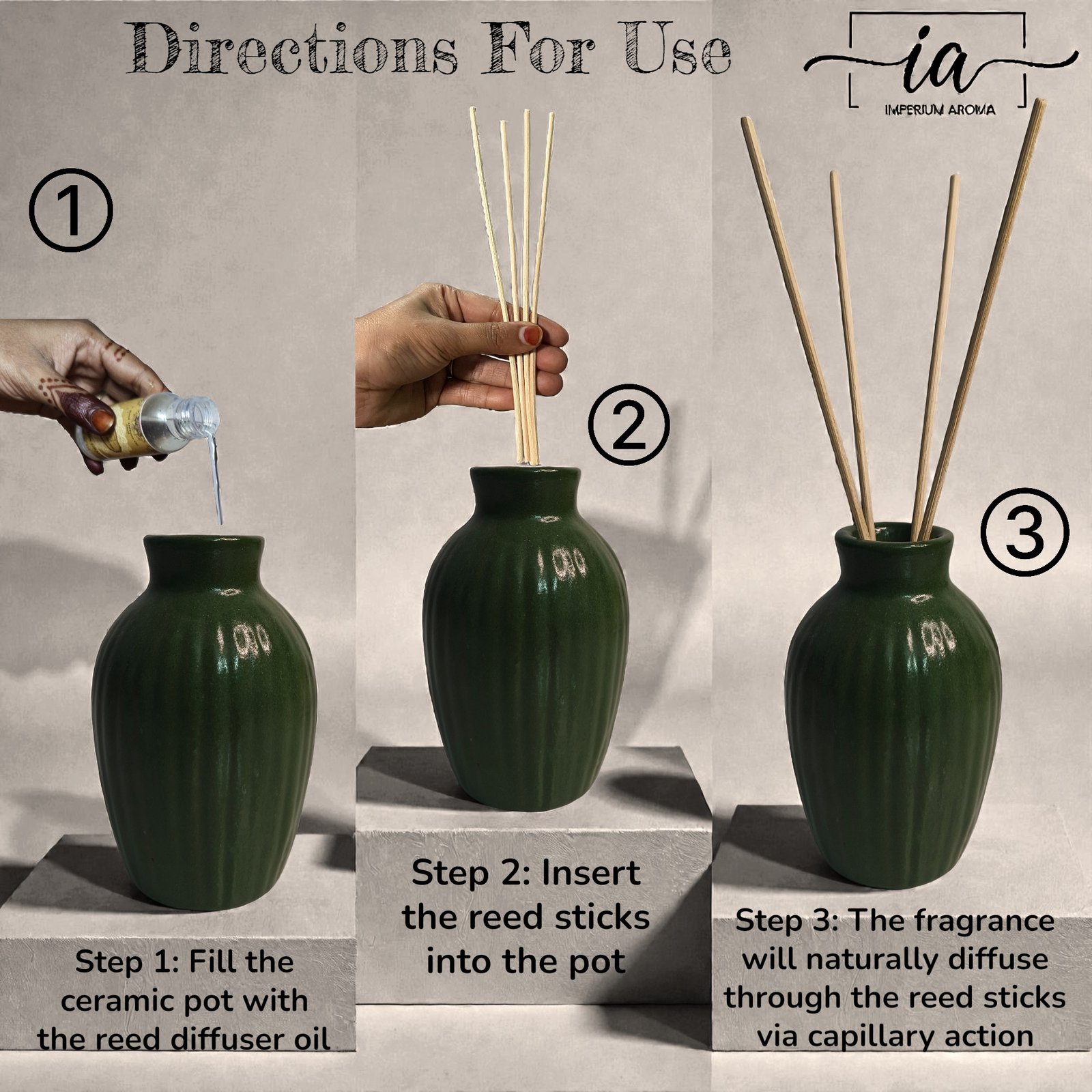 Imperium Aroma Tropical Sunset Reed Diffuser Set - Image 4