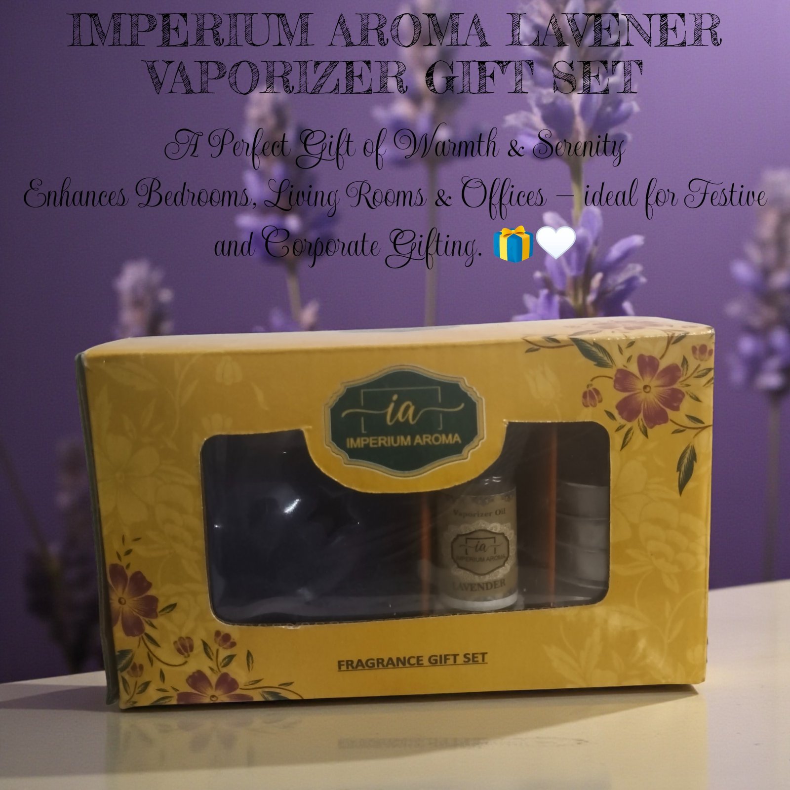 Imperium Aroma Lavender Tealight Diffuser - Image 5