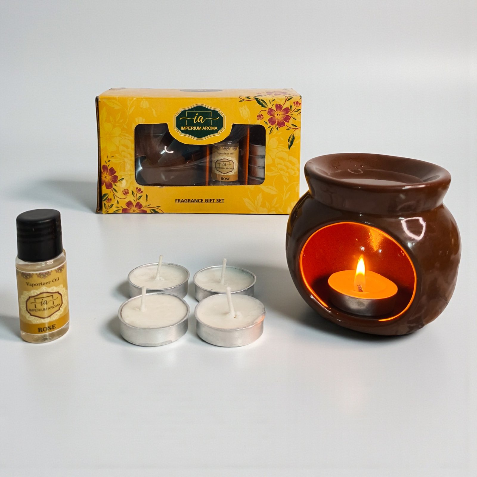 Imperium Aroma Rose Tealight Diffuser - Image 3