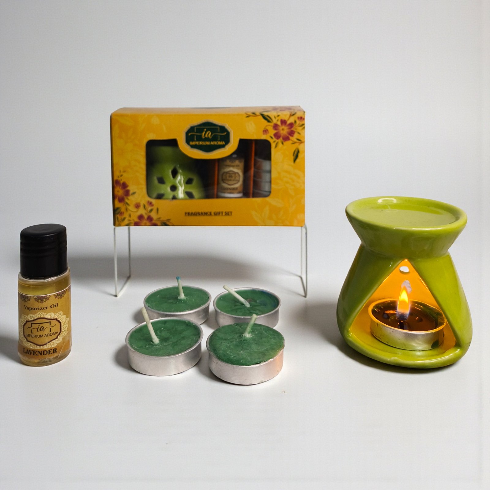 Imperium Aroma Lavender Tealight Diffuser Set - Image 5